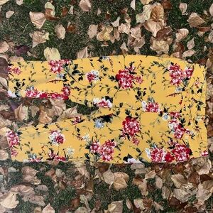 Jules & Leopold Yellow Floral Pant